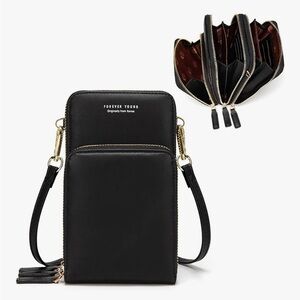 Forever Young Black Crossbody Bag